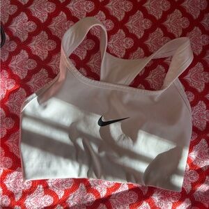 Nike Women's Cream Sports Bra